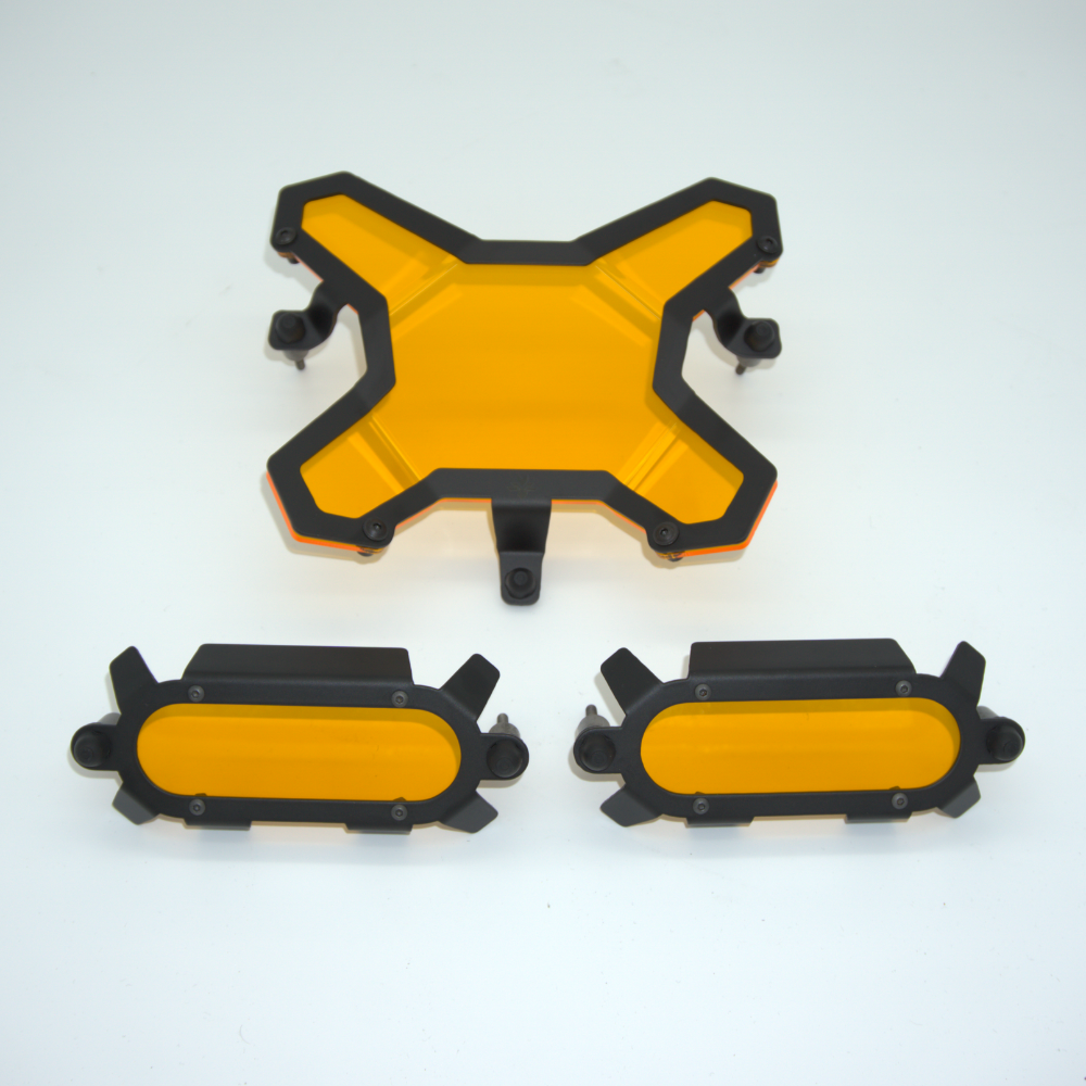 R 1300 ADV FAR KORUMA ( AMBER ) + ÖN SİS FAR KORUMASI V2 ( AMBER )