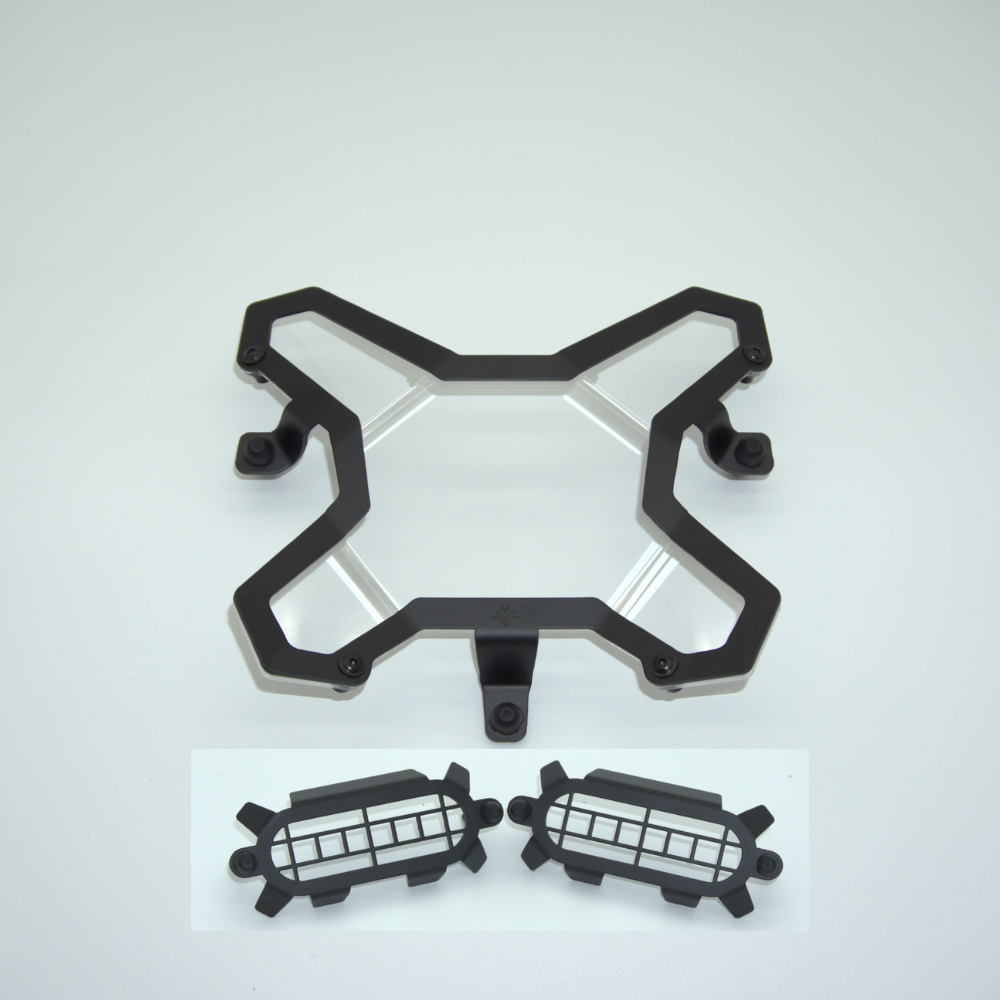 R 1300 ADV FAR KORUMA (CLEAR) + ÖN SİS FAR KORUMASI V2 ( IZGARA )