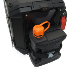 R 1300 ADV YAN ÇANTA BENZİN BİDONU TAŞIYICISI + GİVİ TAN-01 BENZİN BİDONU (2.5-Lt.)